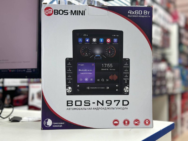 Автомагнитола BOS-MINI BOS-N97D  4+64GB