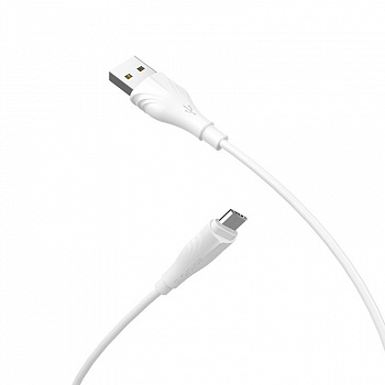 Кабель Borofone BX18 Optimal USB - micro USB, 3 м
