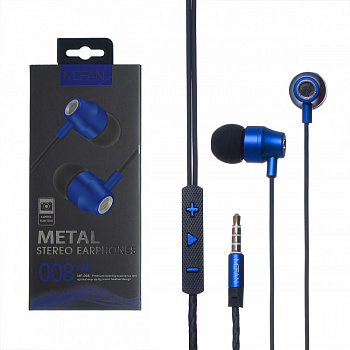Наушники-вкладыши Mofan MF008 Blue