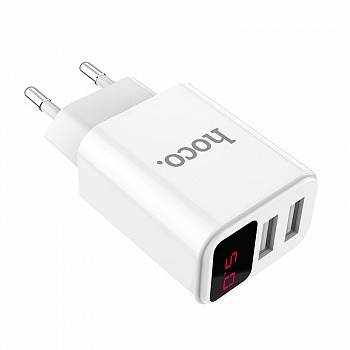 Сетевое зарядное устройство Hoco C63A, 2 USB, 2.1А