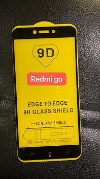 Защитное стекло Full Glue для Xiaomi Redmi GO, черный