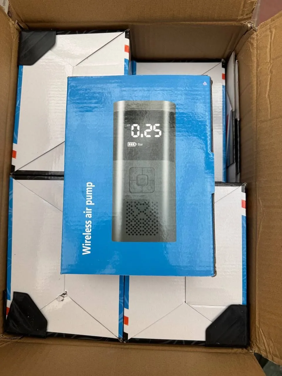 Беспроводной автомобильный компрессор wireless air pump