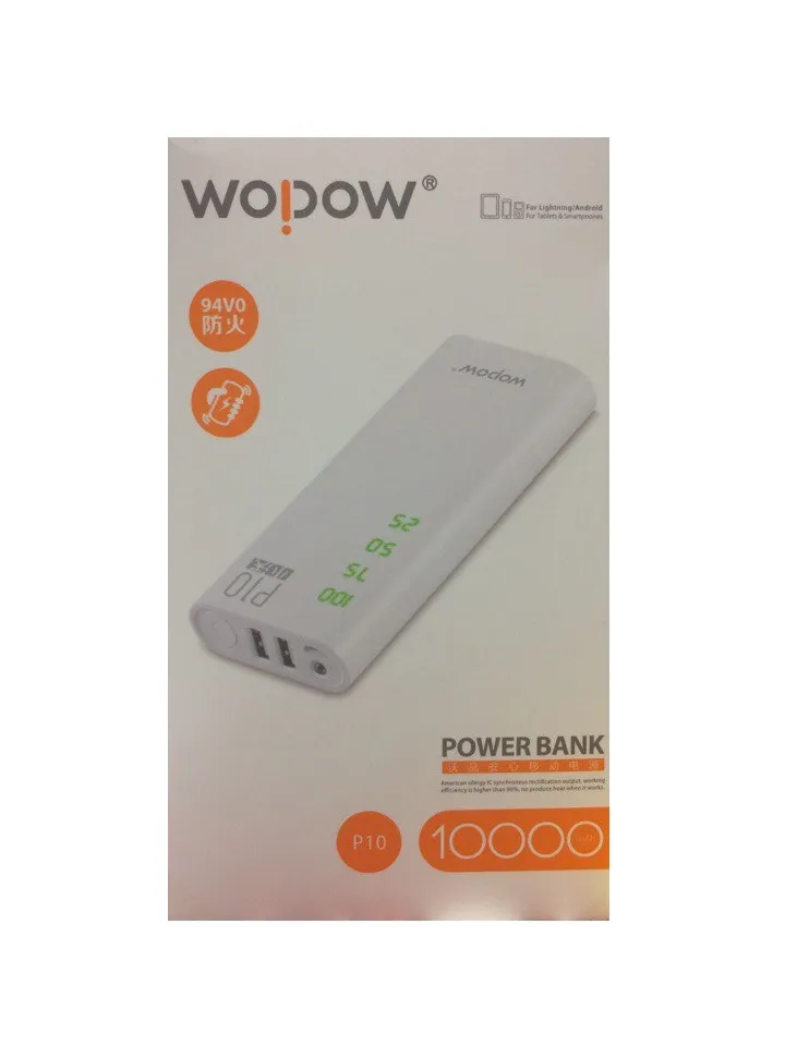 Зарядка Wopow Power Bank 10000mah