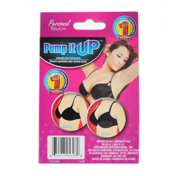 НАДУВНЫЕ ПОДУШЕЧКИ PUMP IT UP ДЛЯ БЮСТГАЛЬТЕРА