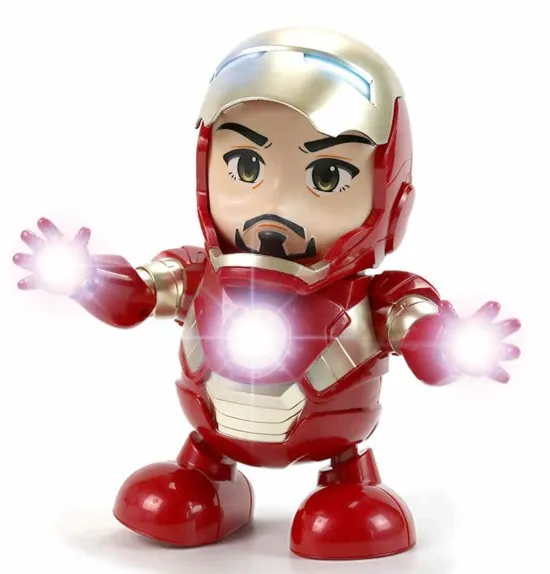 Танцующий робот Железный человек Dance Hero