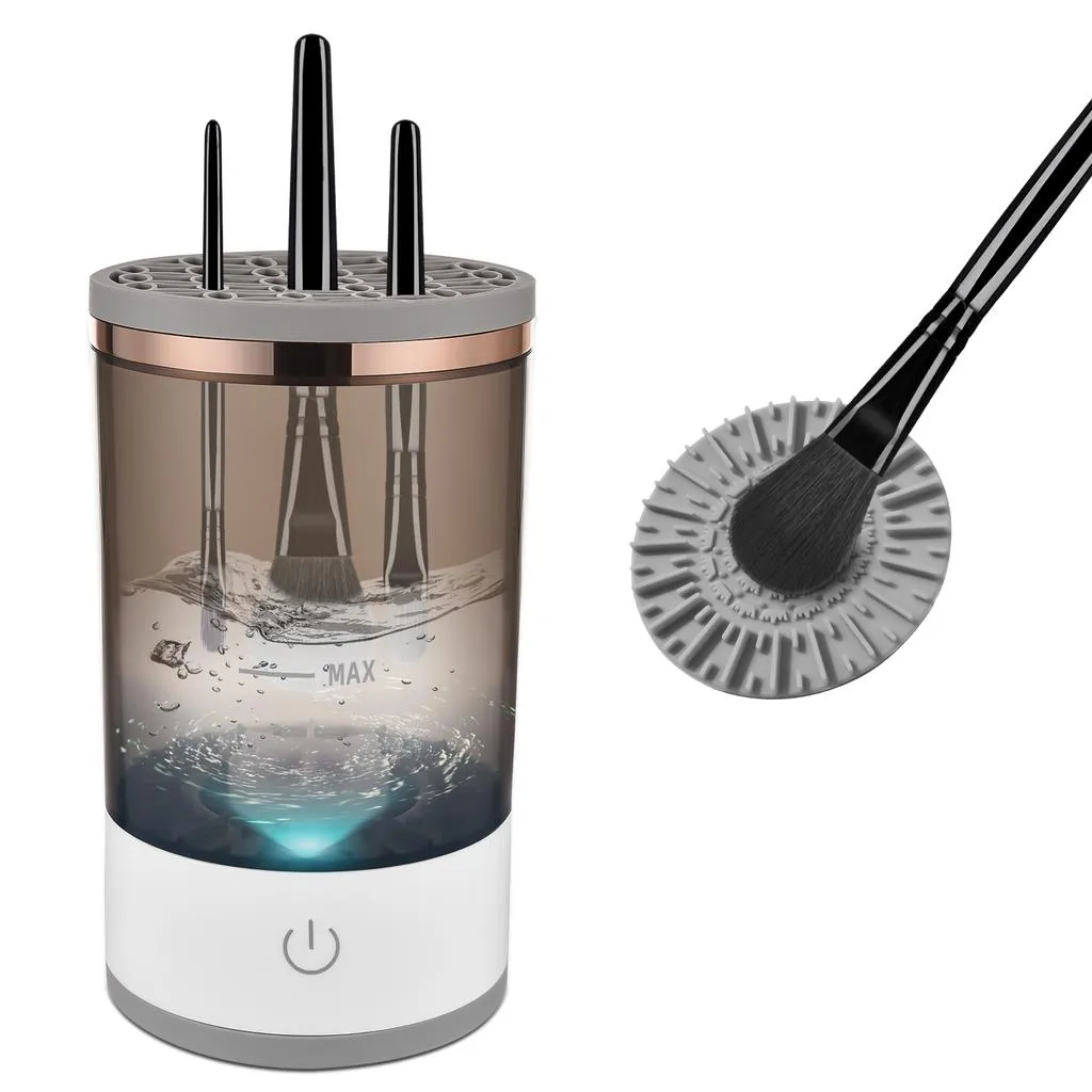 Аппарат для автоматической очистки кистей для макияжа Makeup Brush Cleaner