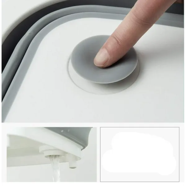 Разделочная силиконовая доска Salter Collapsible Chop Board 2 в 1