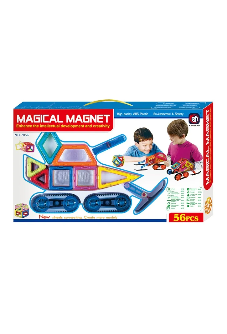 Магнитный конструктор Magical Magnet 56 арт. 7056