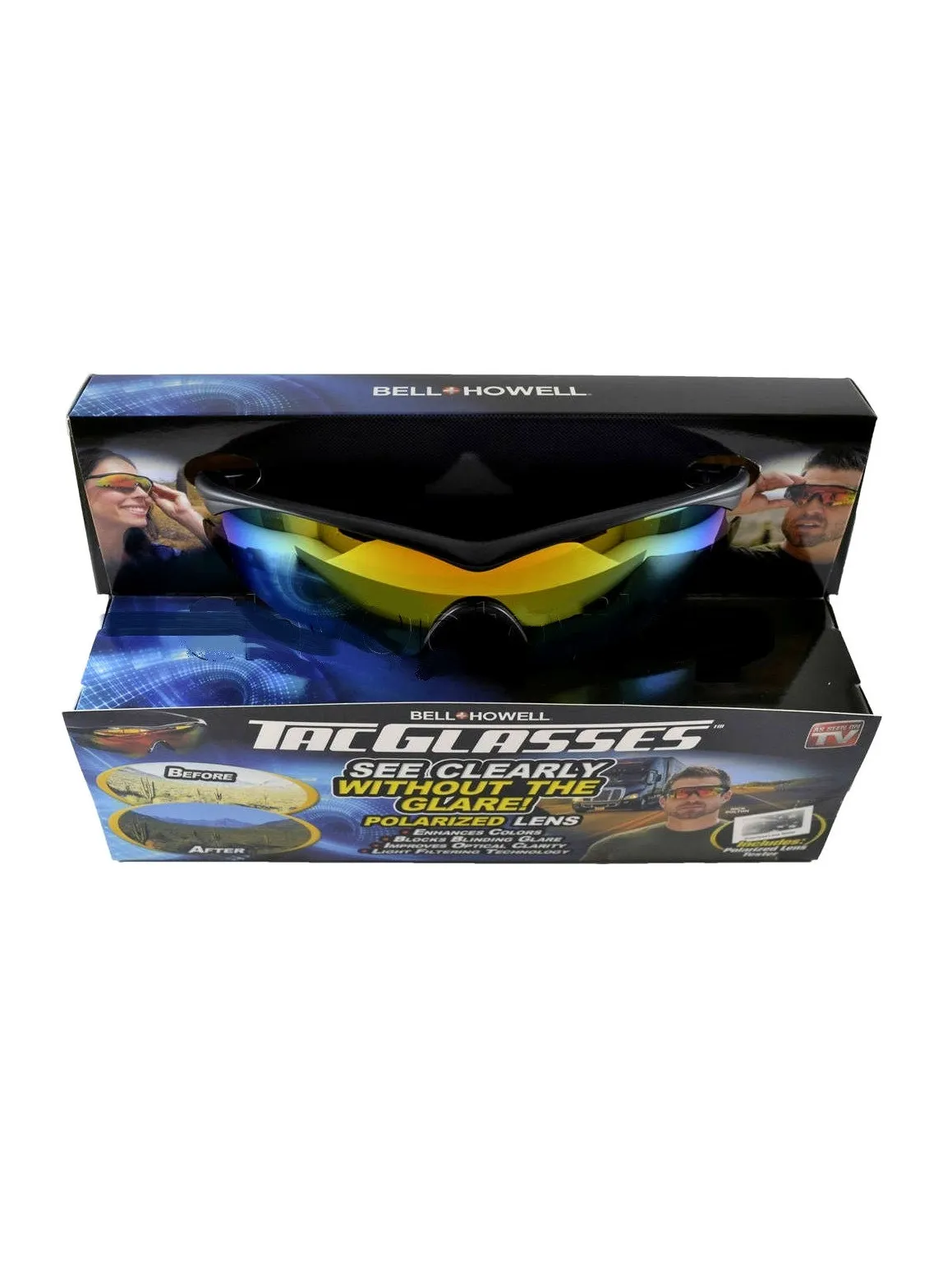 Поляризованные антибликовые очки Tac Glasses